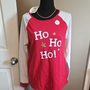 Family Pajamas Red and White Holiday Pajama Top